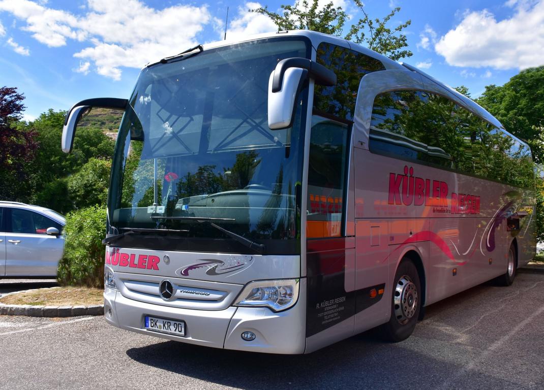 Mercedes Travego von KBLER Reisen aus der BRD.