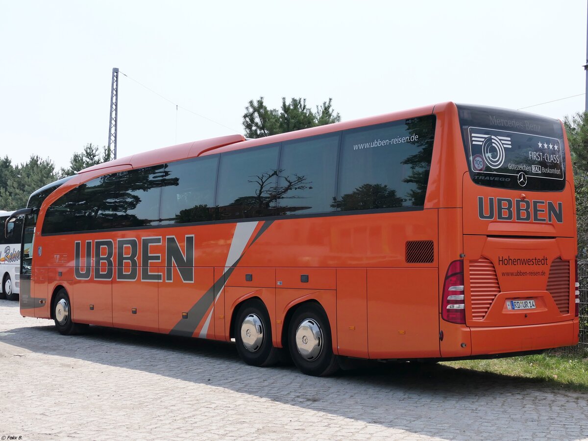 Mercedes Travego von Ubben aus Deutschland in Binz. 