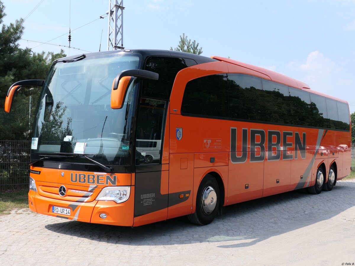 Mercedes Travego von Ubben aus Deutschland in Binz. 