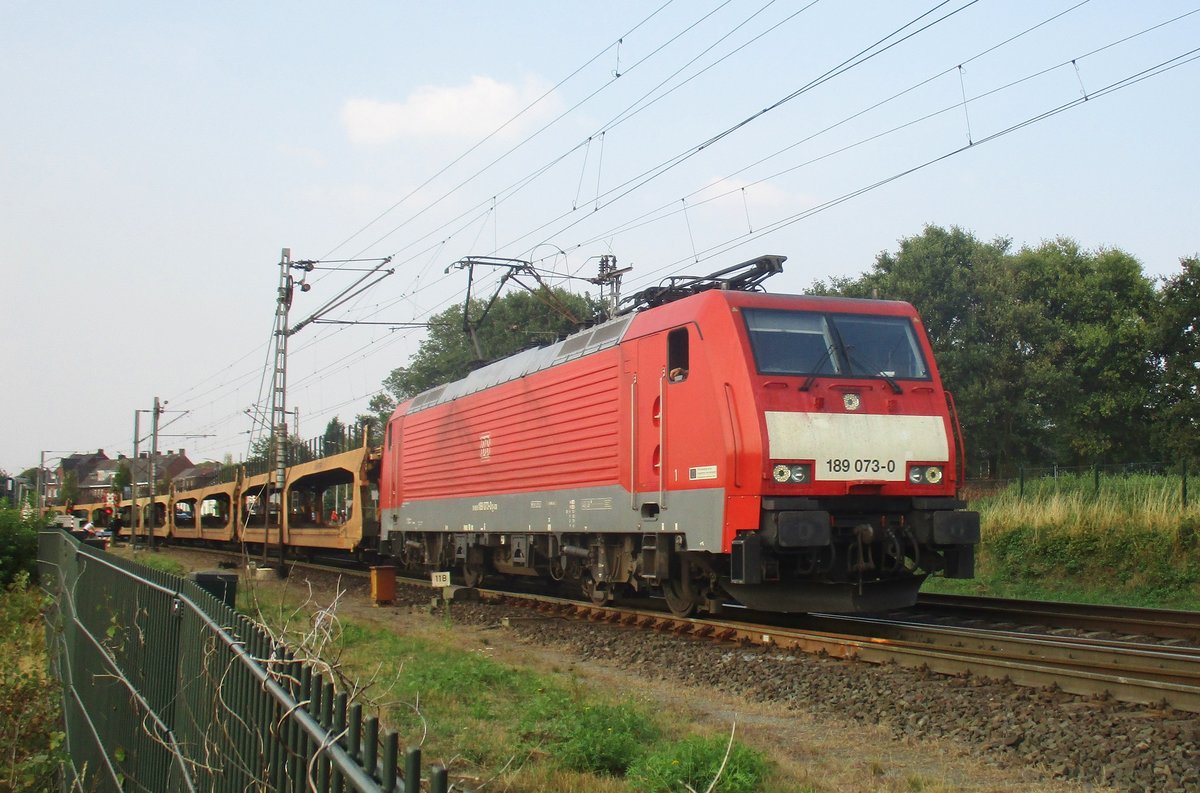 Mit ein LGAG verlässt 189 073 Venlo am 22 Augustus 2018.