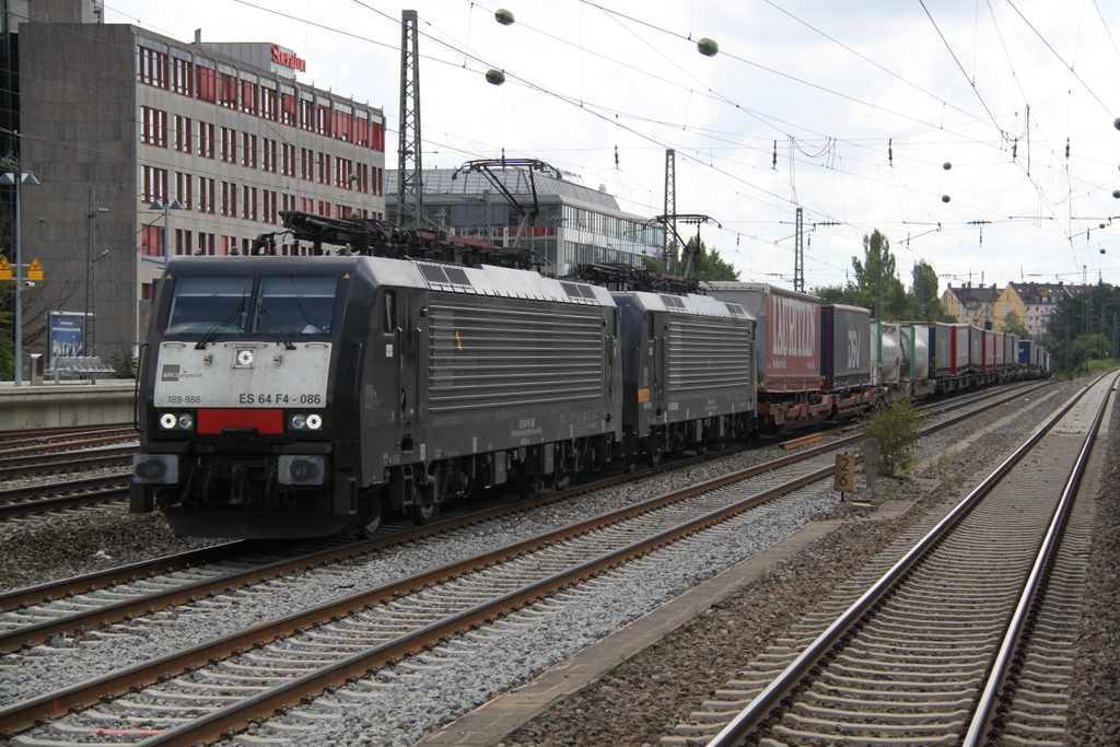 MRCE-Doppel am 24.07.2016 in M�nchen-Heimeranplatz.