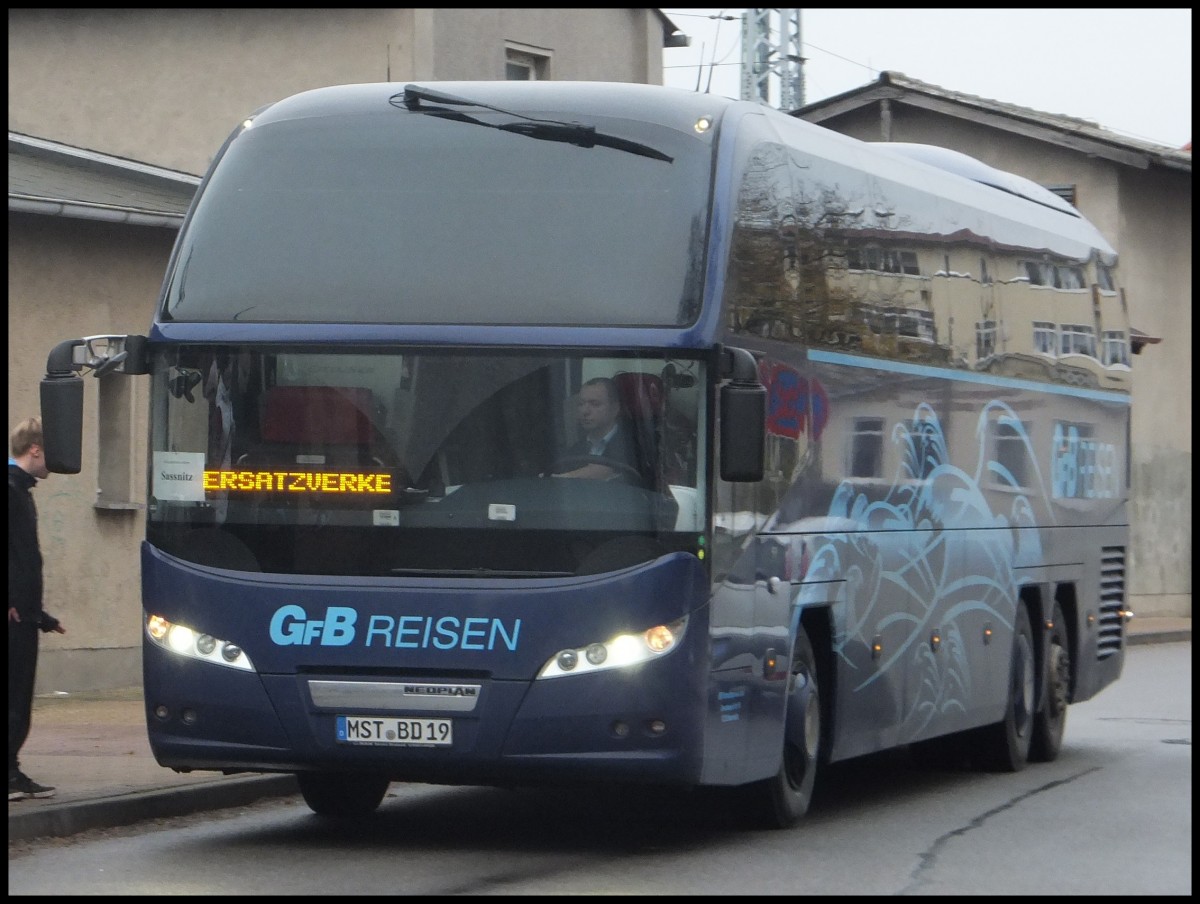 Neoplan Cityliner von GFB-Reisen aus Deutschland in Bergen.