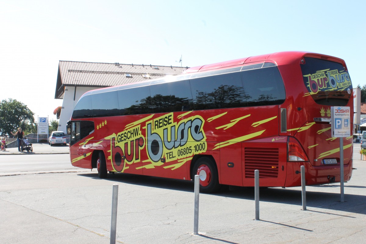 Neoplan Cityliner N 1216 von Geschwister Bur Reisen aus Kleinblittersdorf in Bodenmais am 07.09.2012