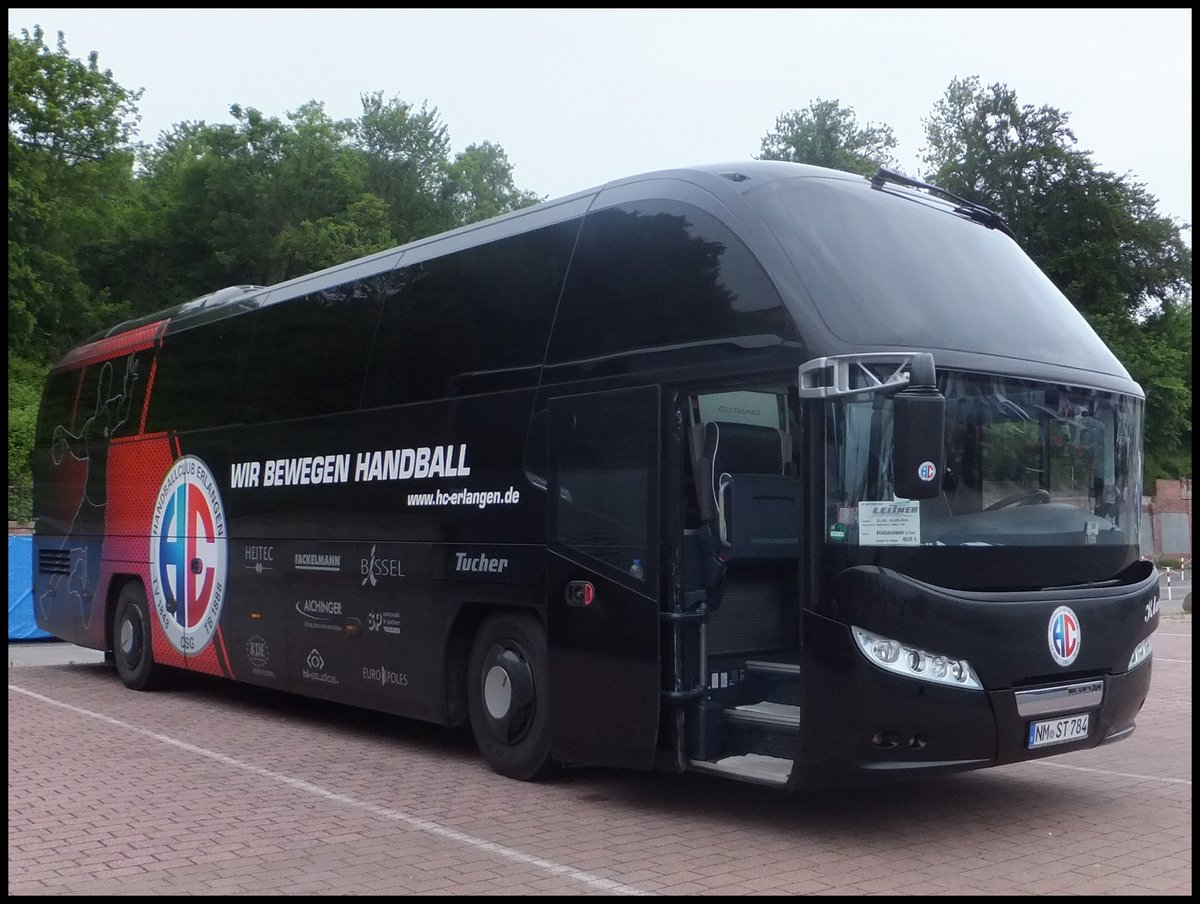 Neoplan Cityliner von Steidl Reisen aus Deutschland im Stadthafen Sassnitz.