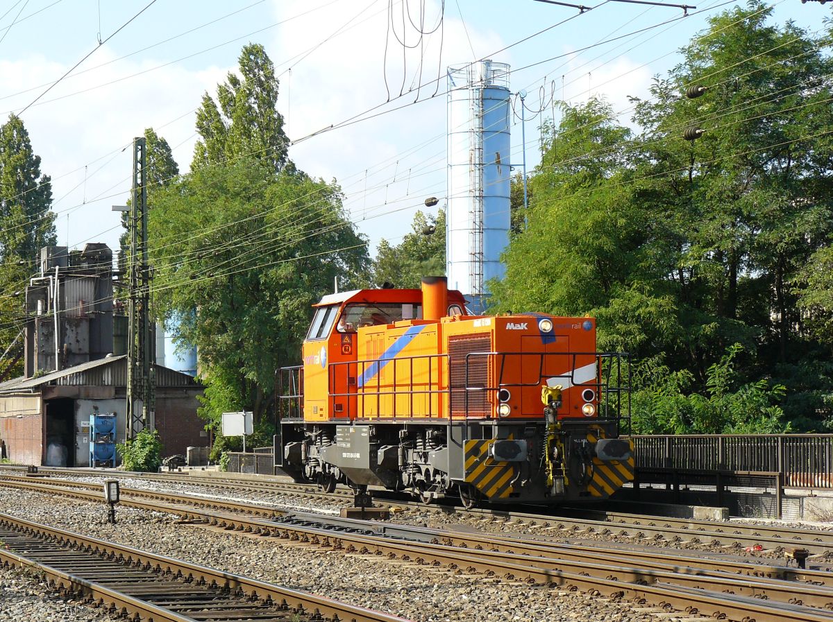 North Rail MAK G1206 Diesellok G�terbahnhof Oberhausen West 12-09-2014.

North Rail MAK G1206 dieselloc goederenstation Oberhausen West 12-09-2014.