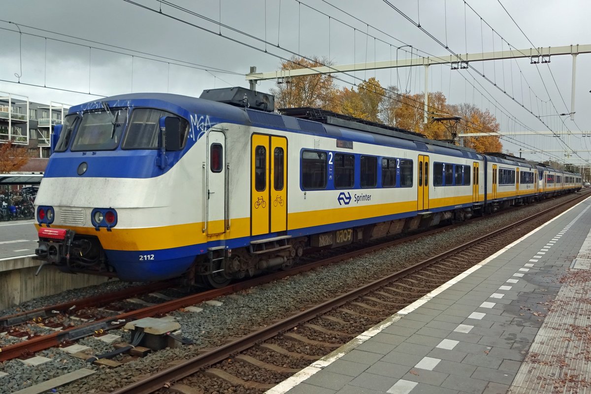 NS 2112 steht am 29 November 2019 in Wijchen.