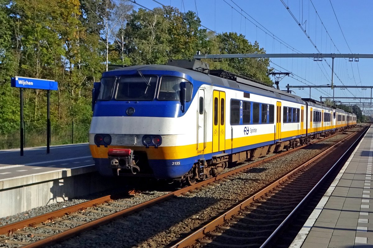 NS 2135 steht am 29 Oktober 2019 in Wijchen.