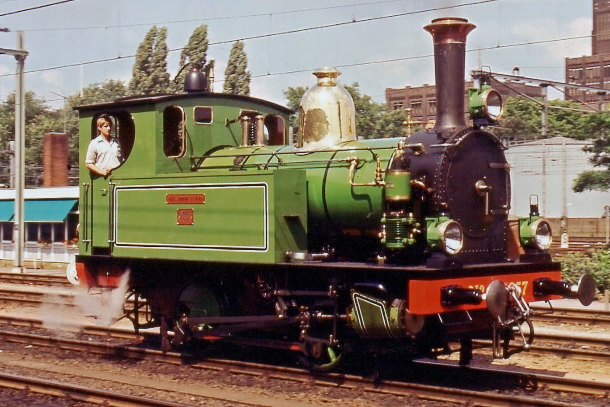 NS 657 Kikker (Frosch) steht am 3 Augustus 1989 in Utrecht.