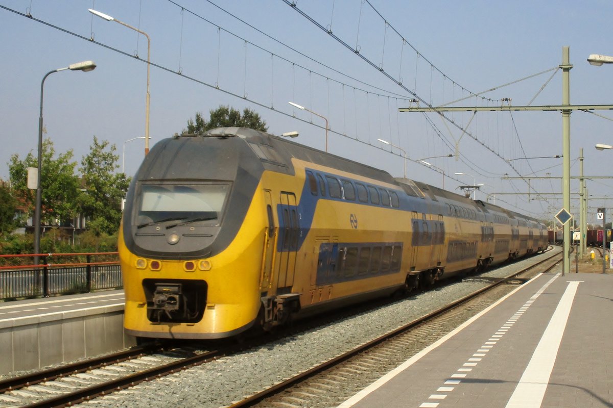 NS 8648 durchfahrt Blerick am 22 Augustus 2018.