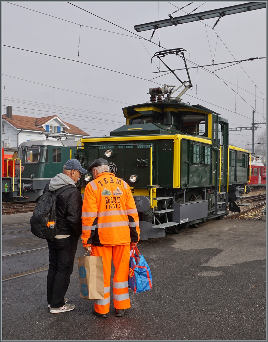 Ob nun  Team Ee 3/3 II 16515 oder Team C-20155 - Allen Beteiligten ein herzliches Dankeschön für die viele Arbeit zur Aufarbeitung der eindrücklichen SNCF C 20155 UIC N° 97 85 1 932-0 (ex SBB Ee 3/3 II 16515, ex SNCF C 20155) 

Balsthal, den  8. November 2025