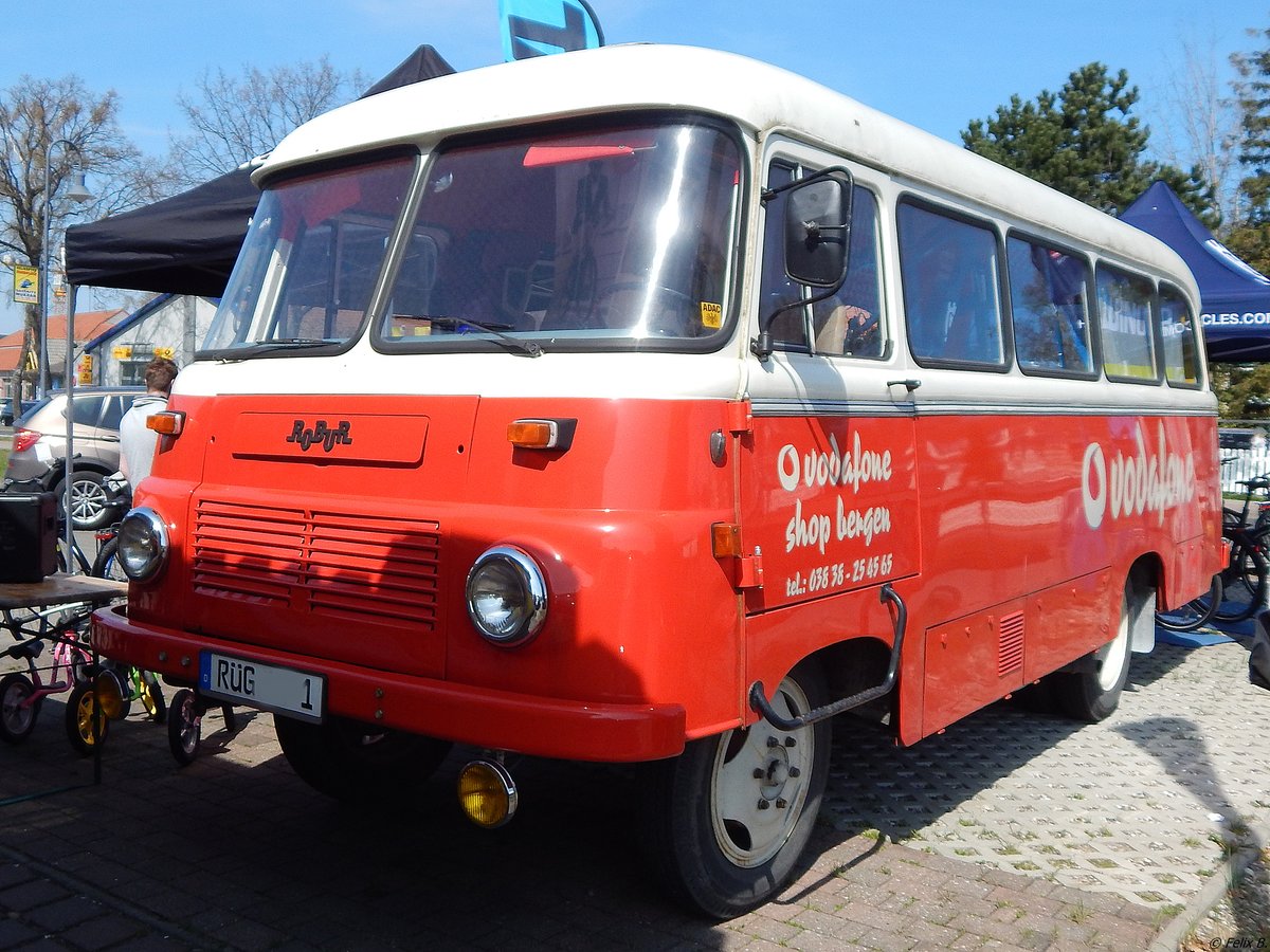 Robur von Vodafone in Binz.