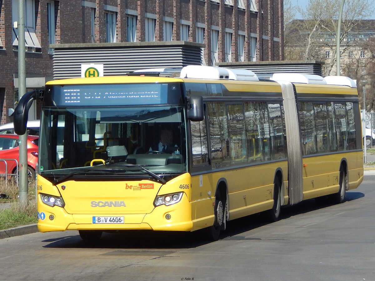 Scania Citywide der BVG in Berlin.