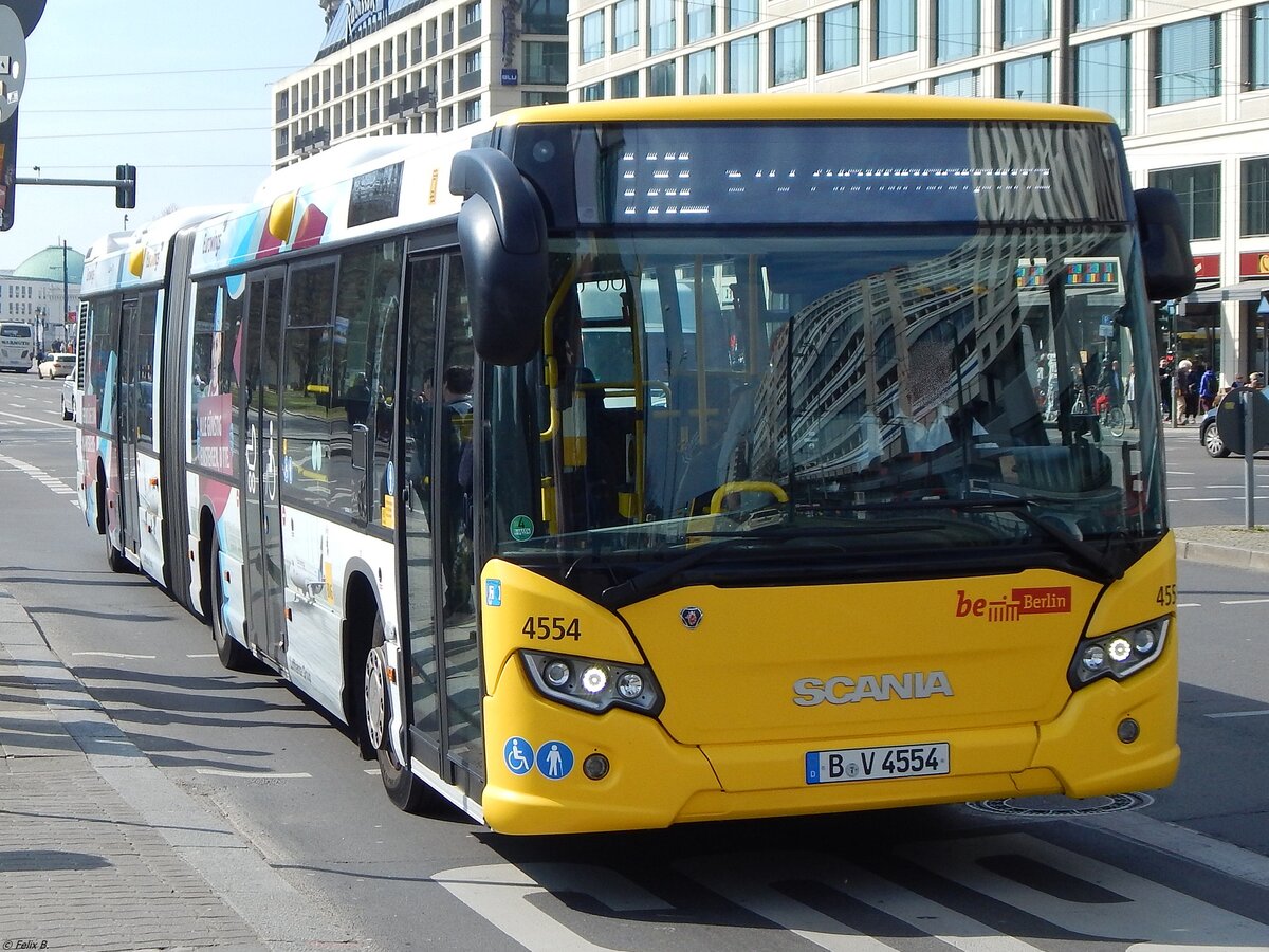 Scania Citywide der BVG in Berlin.