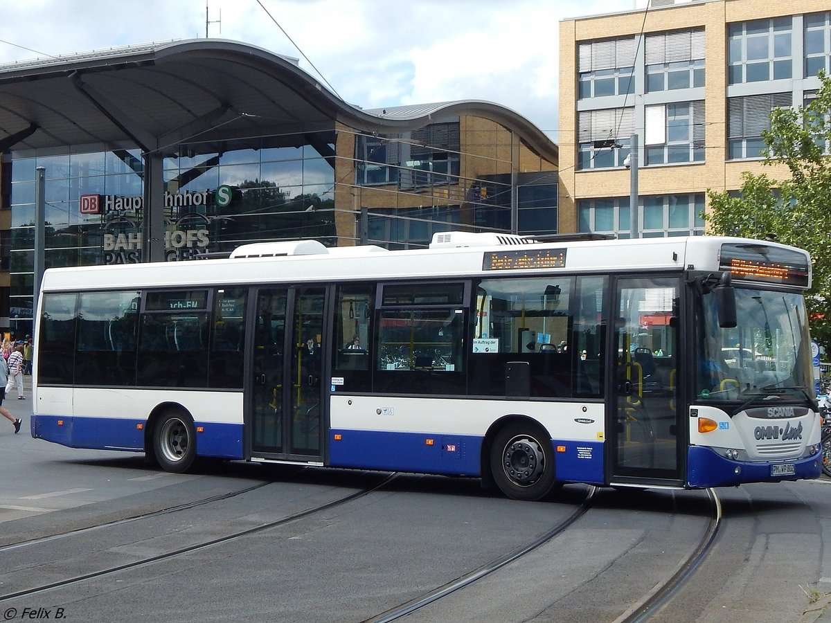 Scania OmniLink vom Busbetrieb W. Patzsch aus Deutschland in Potsdam.