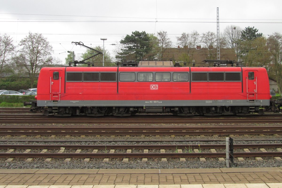 Seitenblick auf 151 100 in Minden (Westfalen) am 9 April 2014.