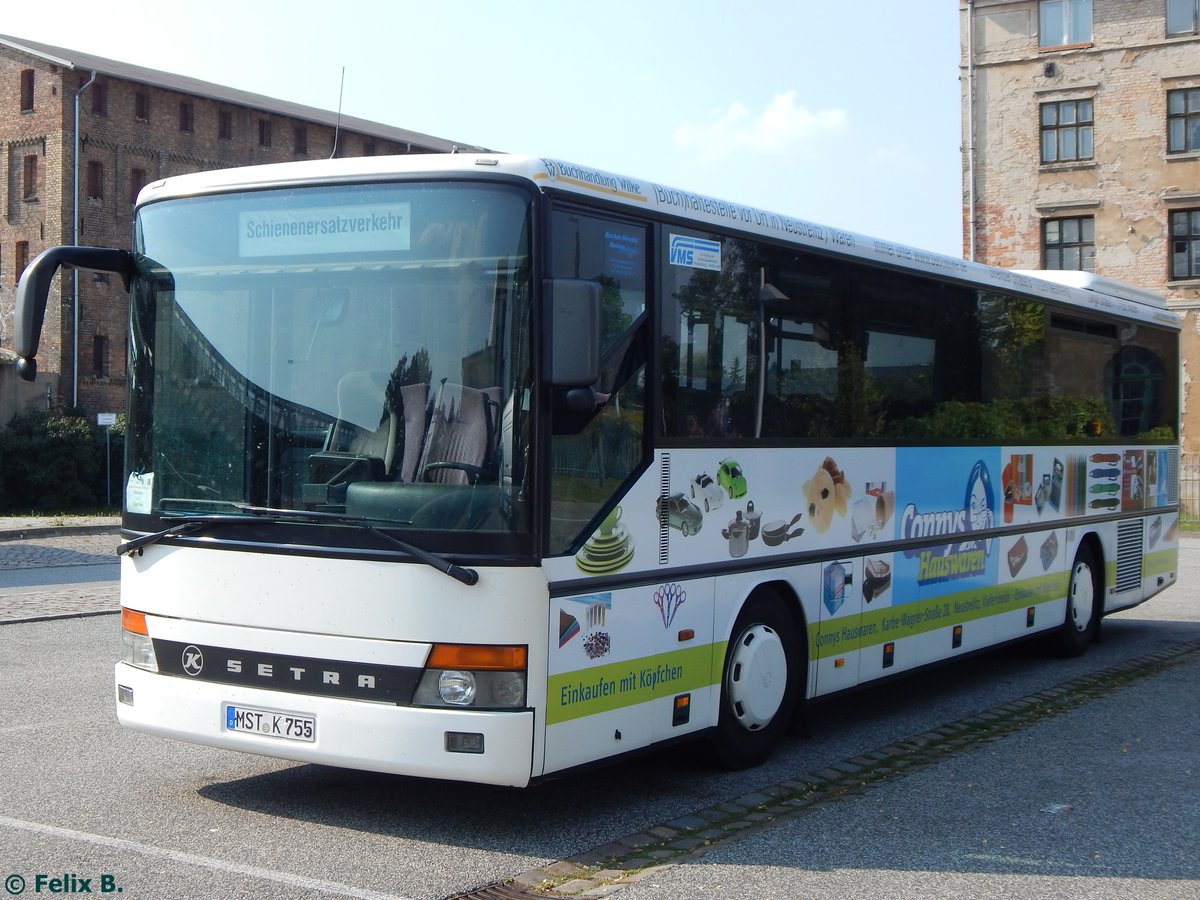 Setra 315 UL von Becker-Strelitz Reisen aus Deutschland in Güstrow.