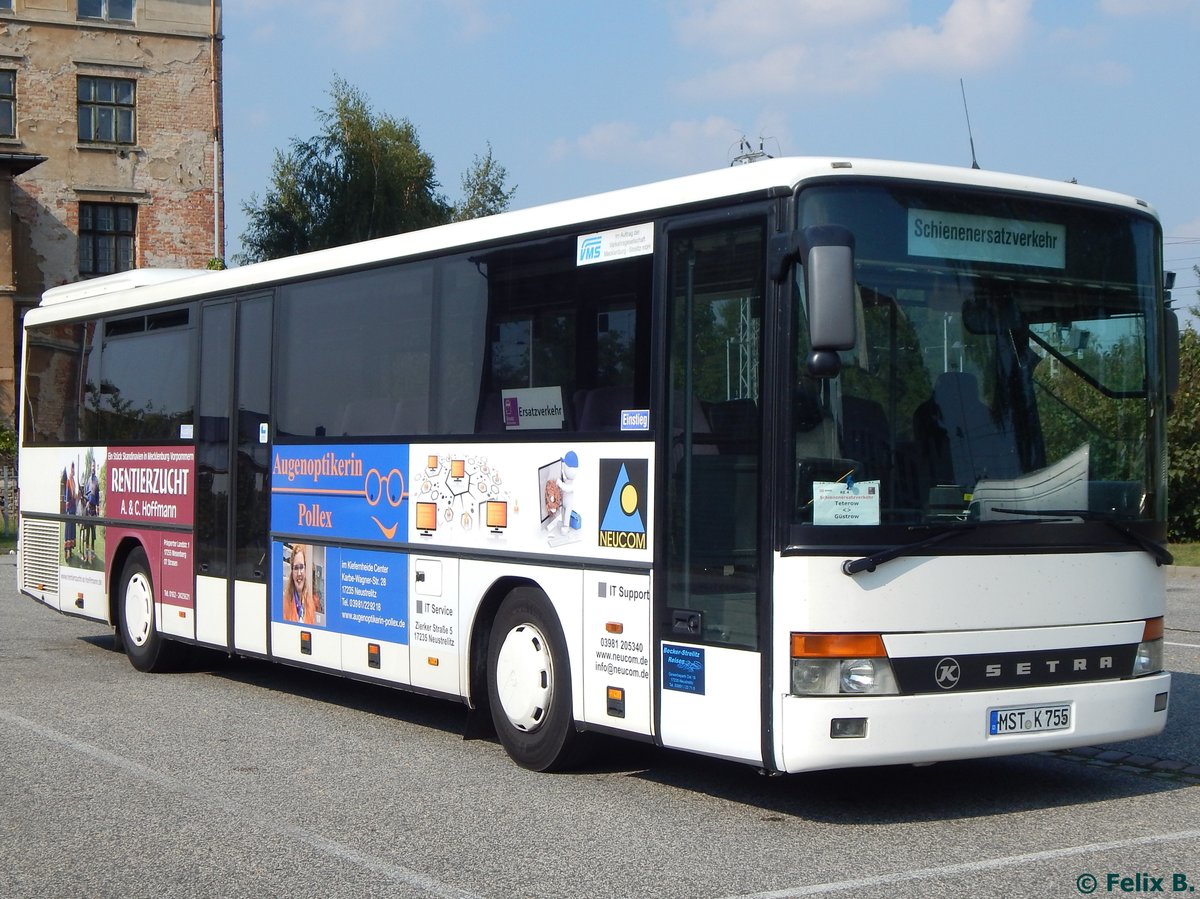 Setra 315 UL von Becker-Strelitz Reisen aus Deutschland in Güstrow.