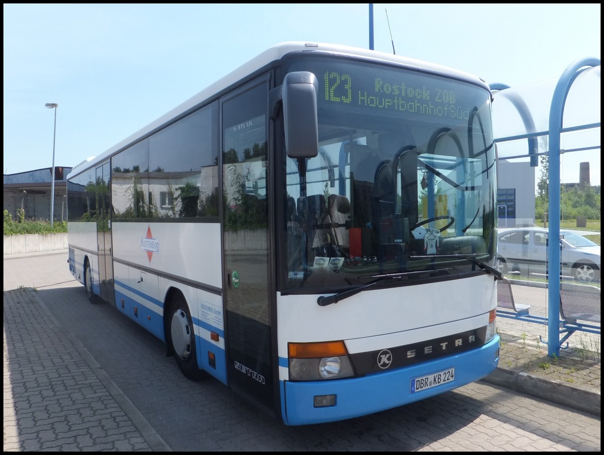 Setra 315 UL der Kstenbus GmbH in Rostock.