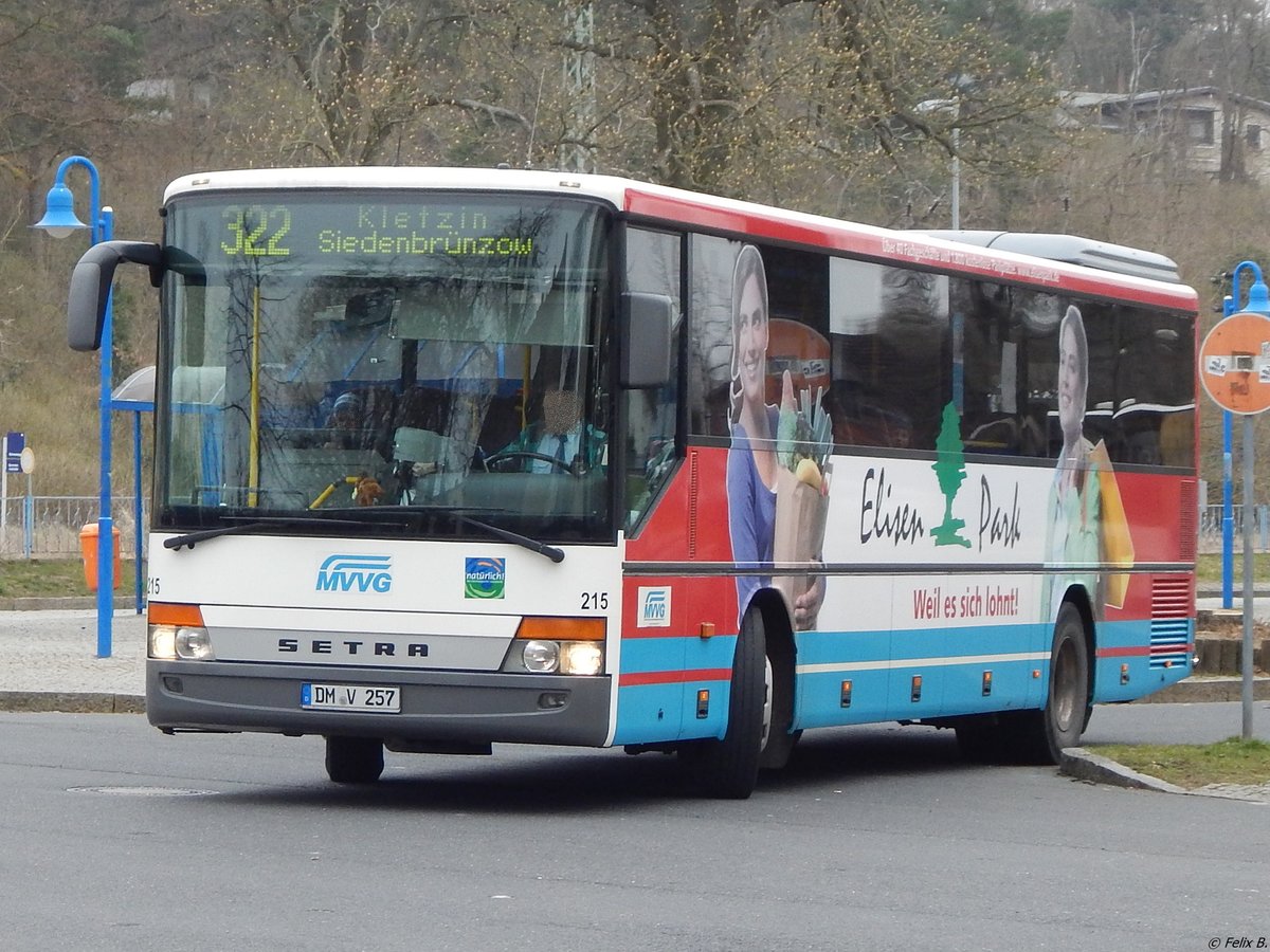 Setra 315 UL der MVVG in Demmin.