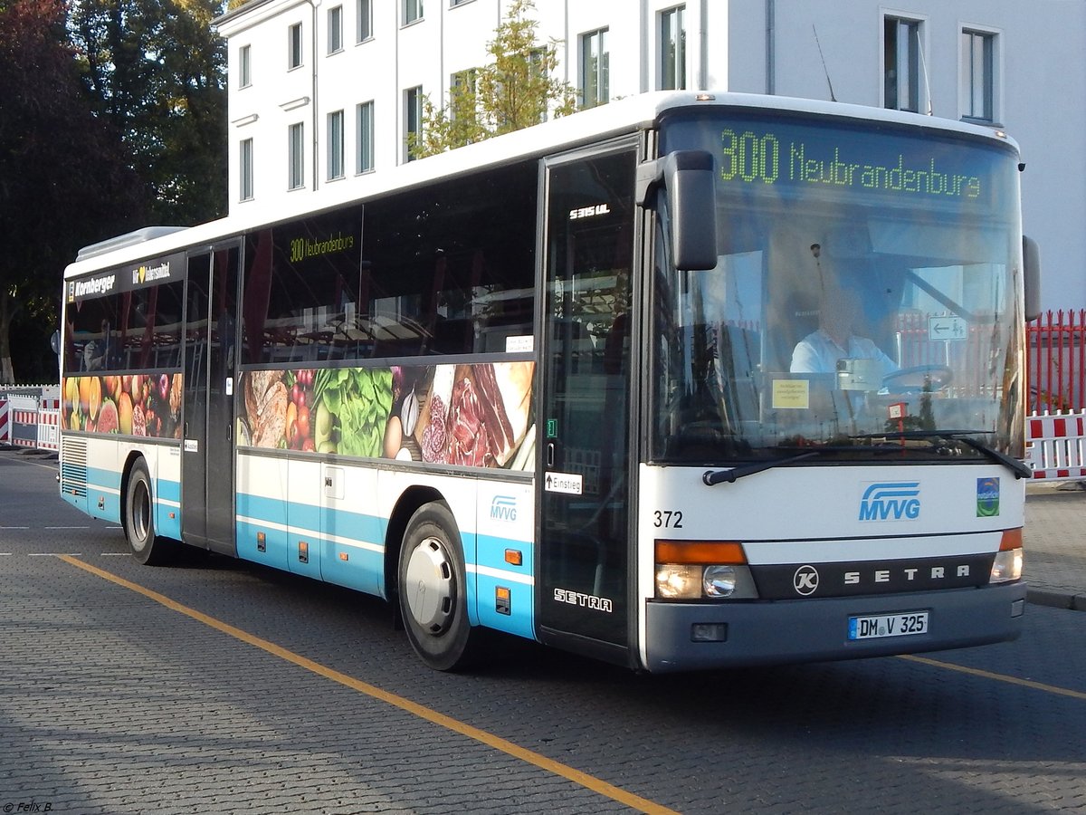 Setra 315 UL der MVVG in Neubrandenburg.