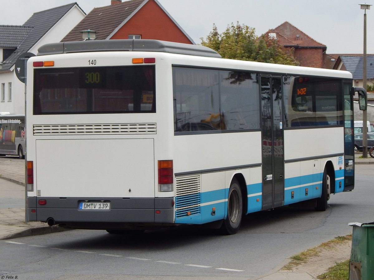 Setra 315 UL der MVVG in Neubrandenburg.