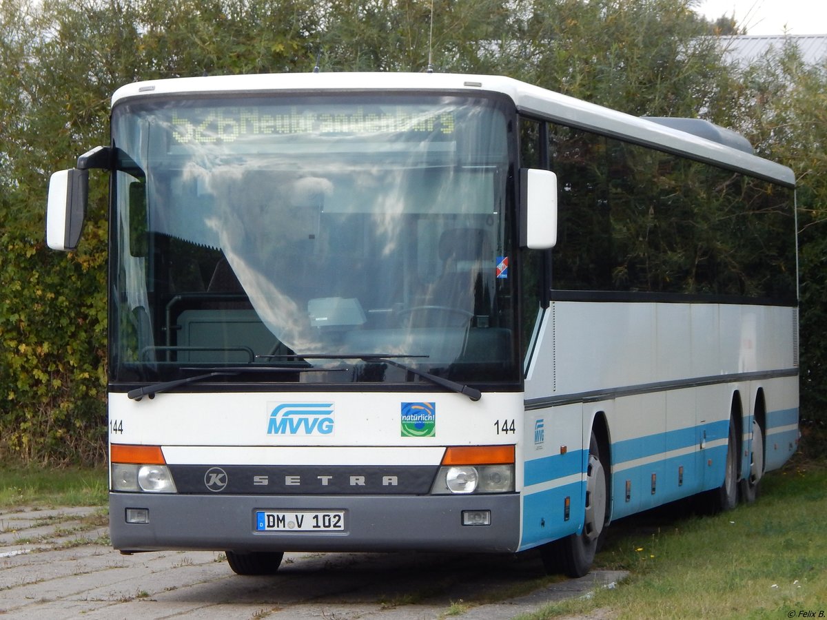 Setra 319 UL der MVVG in Neubrandenburg.