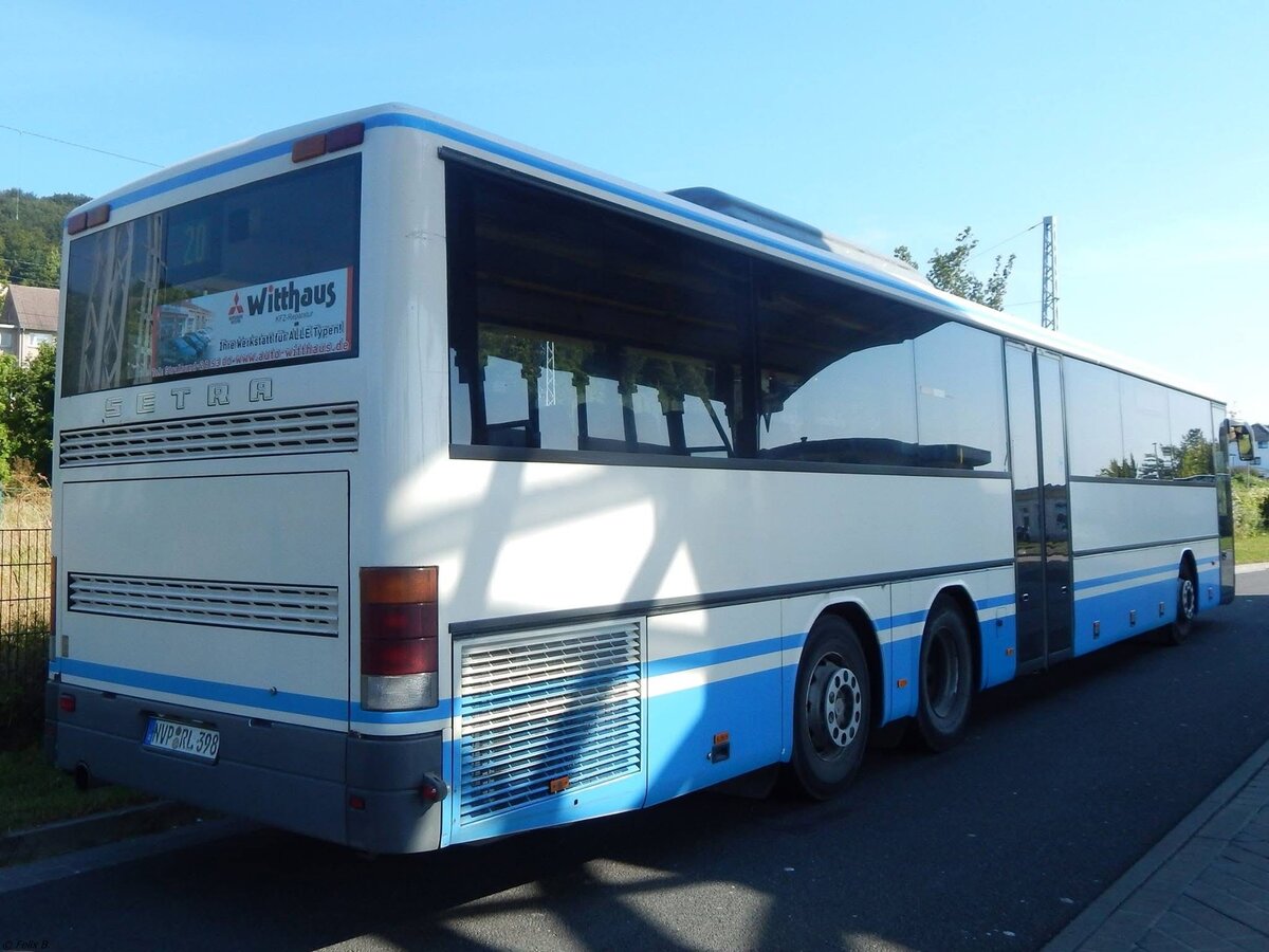 Setra 319 UL der VVR in Sassnitz.