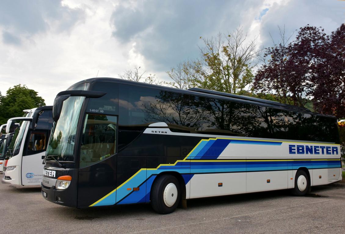 Setra 415 GT-HD von EBNETER Reisen aus der CH im Mai 2018 in Krems.