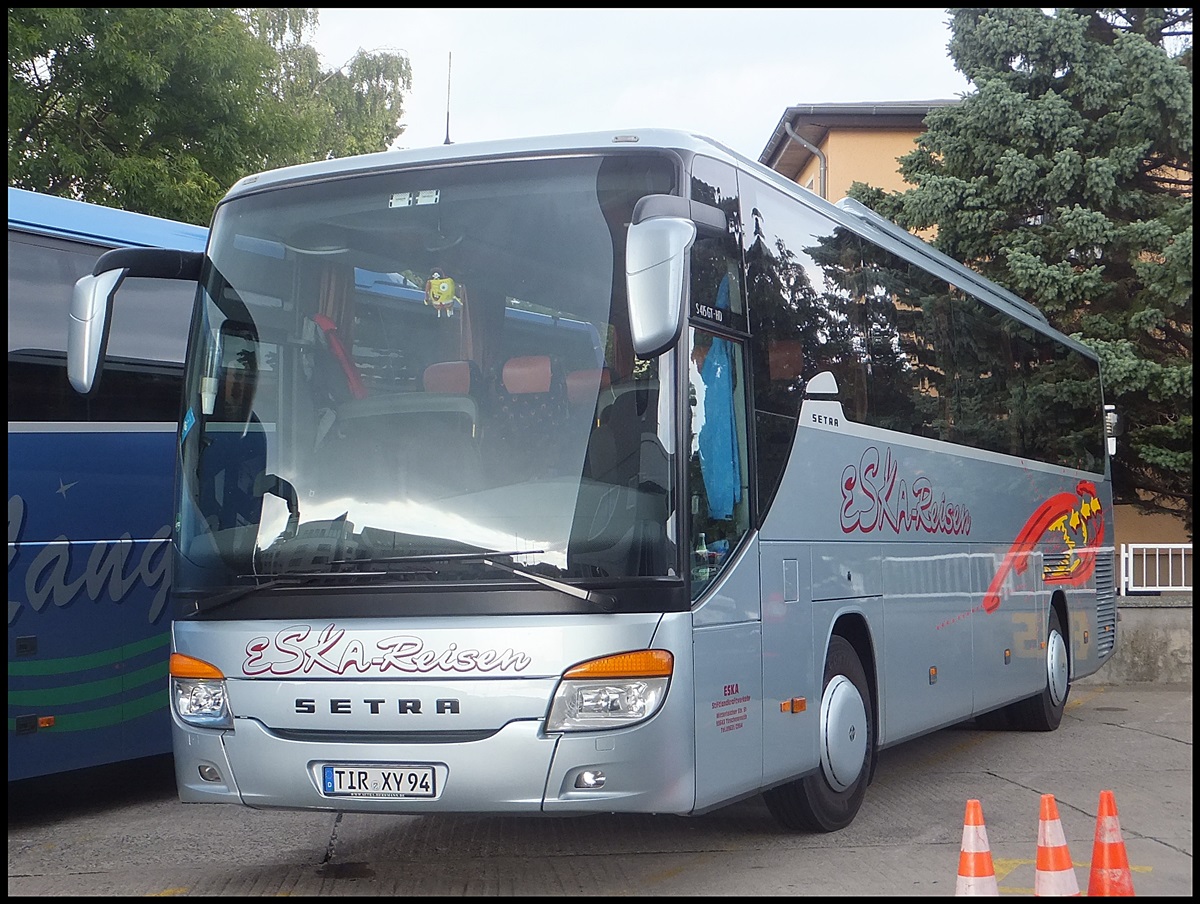 Setra 415 GT-HD von Eska aus Deutschland in Sassnitz.