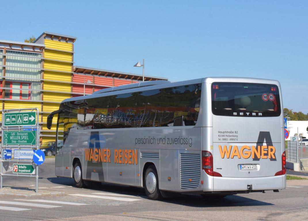 Setra 415 GT-HD von WAGNER Reisen aus der BRD 09/2017 in Krems.