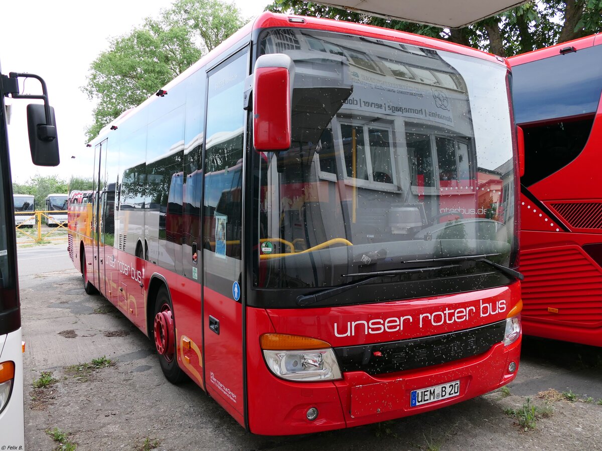 Setra 415 LE Business von URB aus Deutschland in Ueckermünde. 