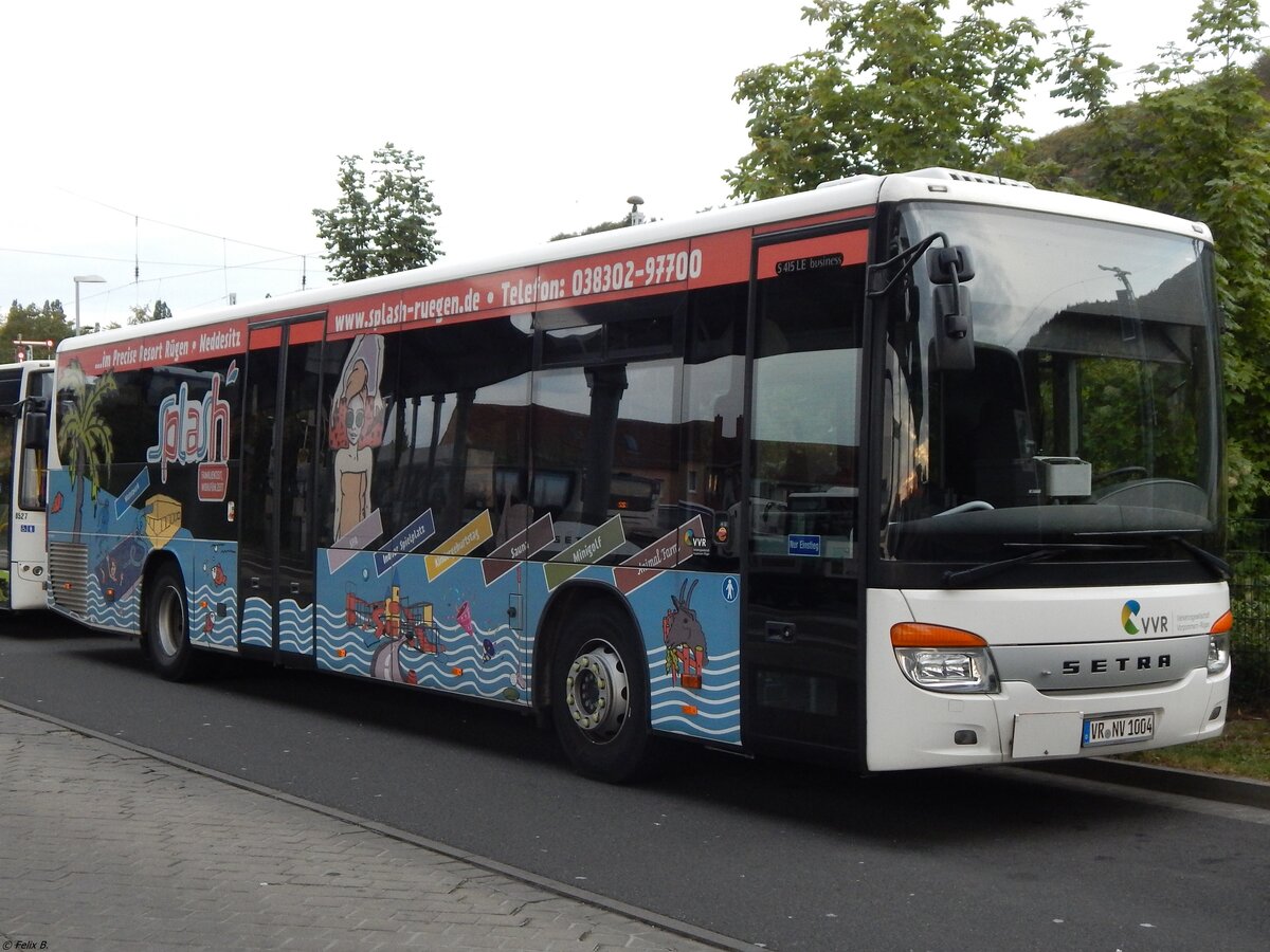 Setra 415 LE Business der VVR in Sassnitz. 