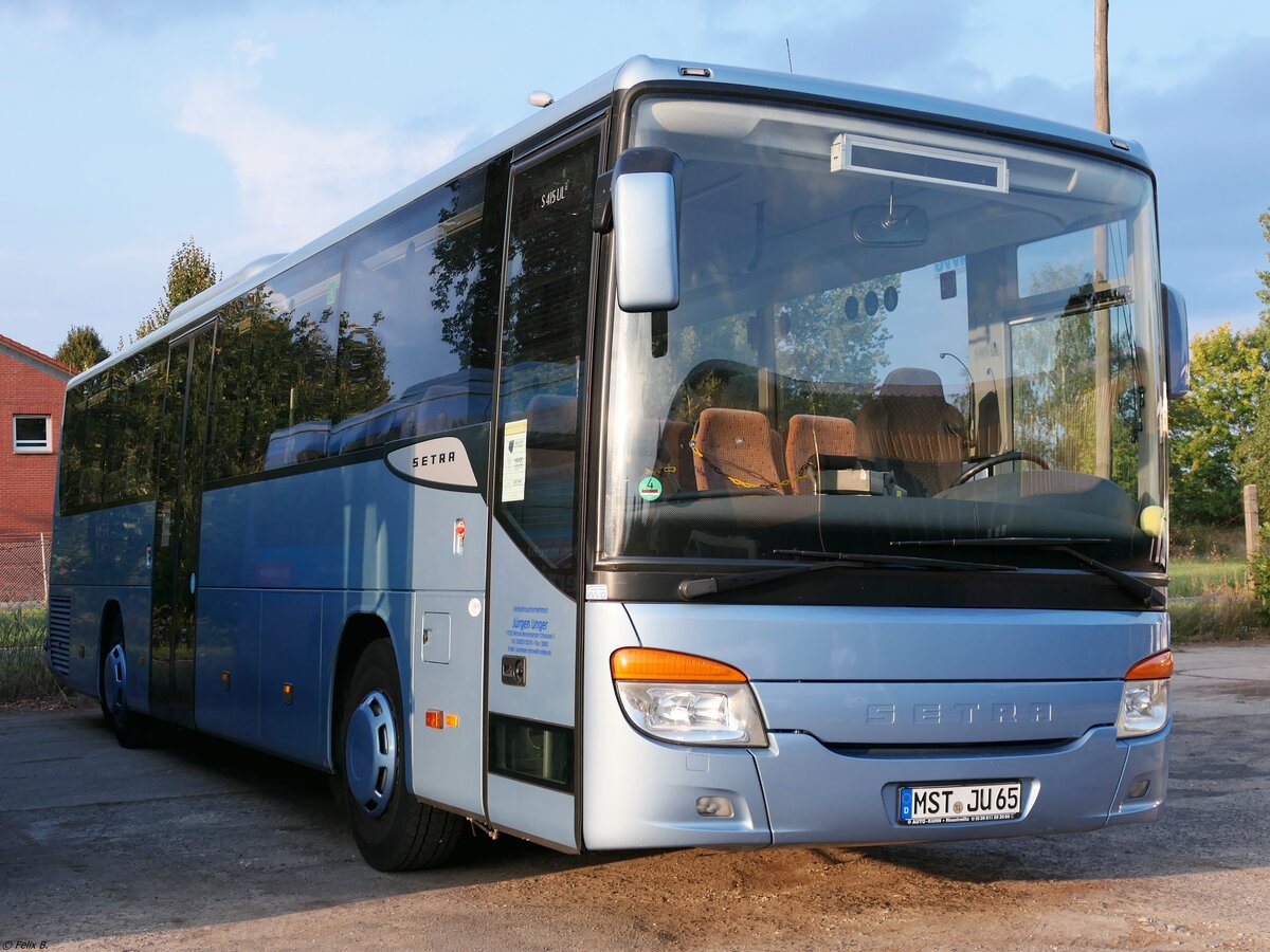 Setra 415 UL von Unger aus Deutschland in Mirow.