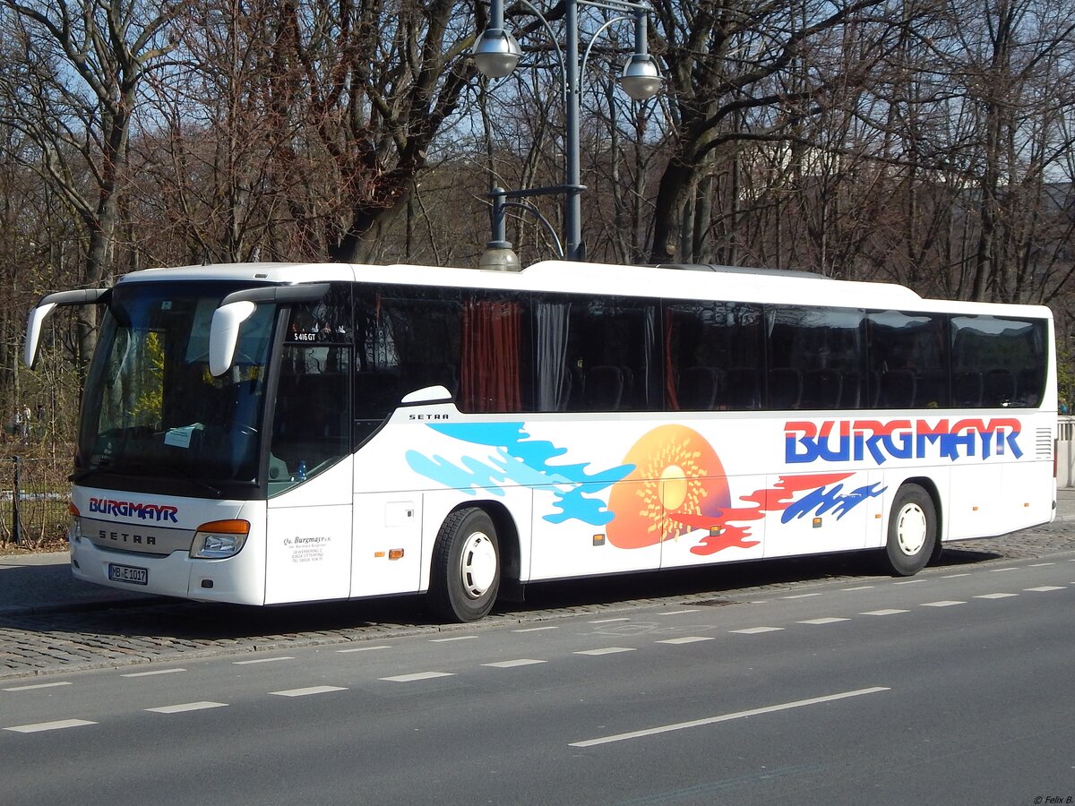 Setra 416 GT von Burgmayr aus Deutschland in Berlin.