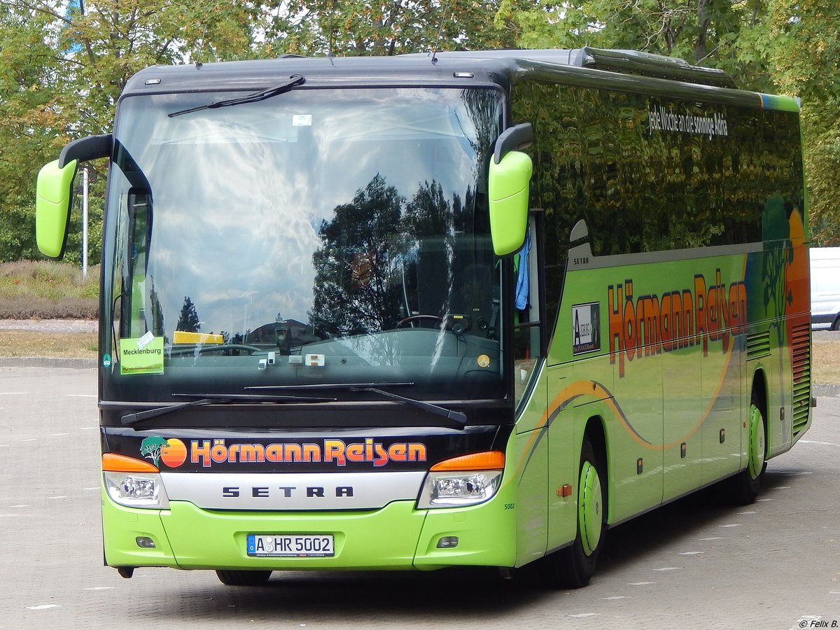 Setra 416 GT-HD von Hörmann Reisen aus Deutschland in Waren.