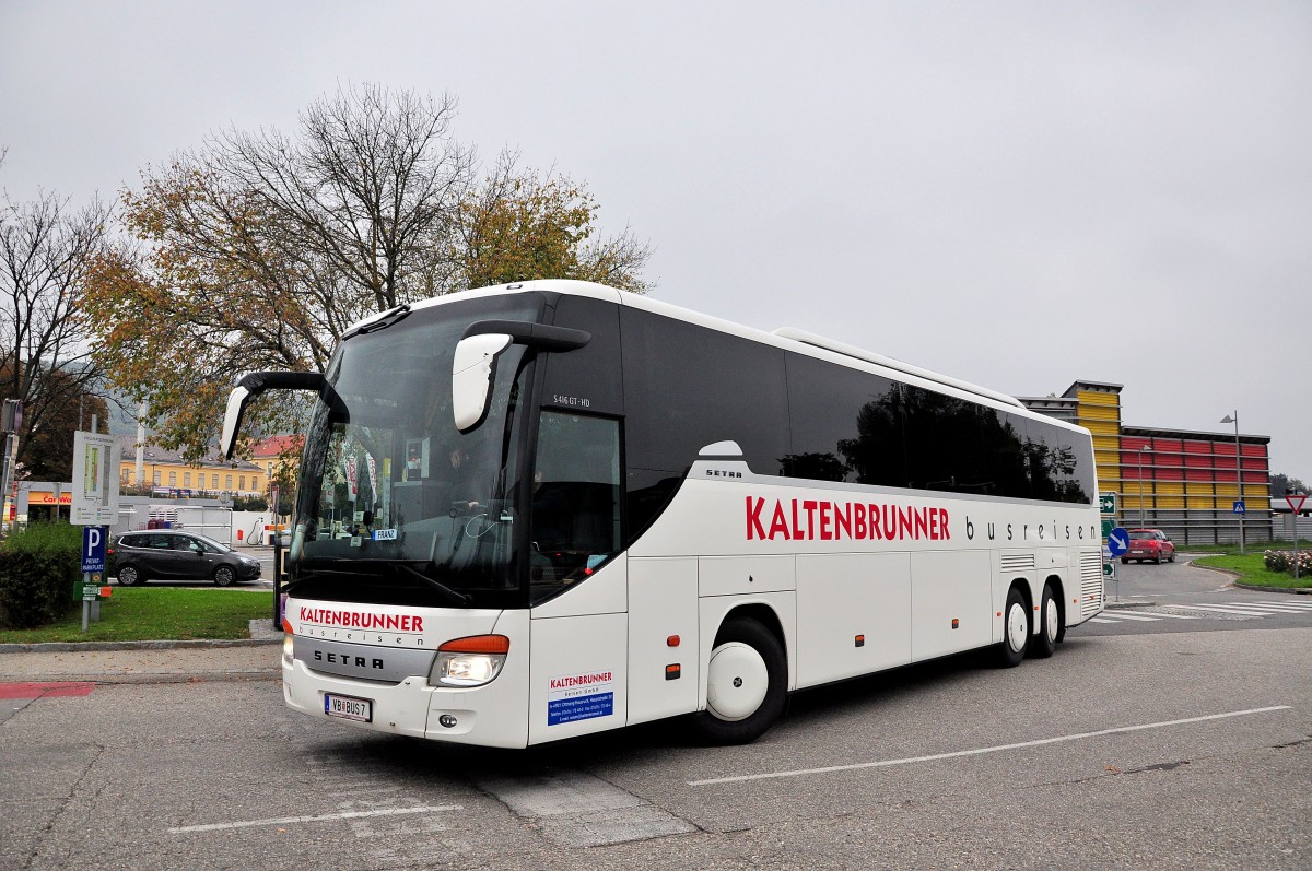 Setra 416 GT-HD von Kaltenbrunner Reisen aus sterreich am 4.10.2014 in Krems.