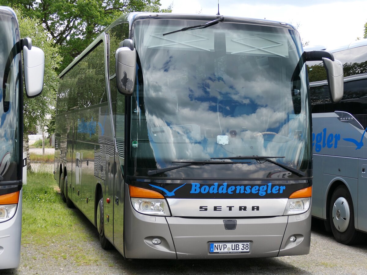 Setra 416 HDH von Boddensegler aus Deutschland in Marlow.