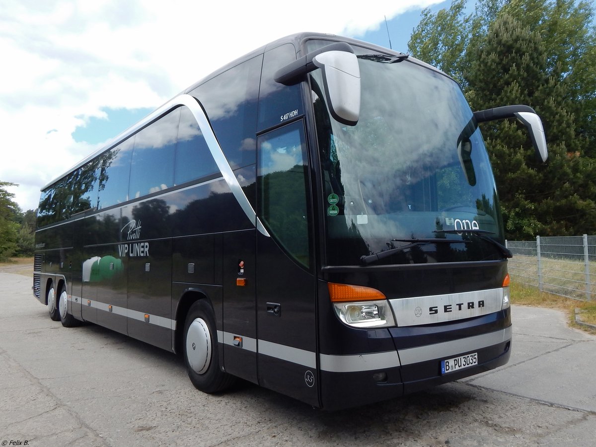 Setra 416 HDH von Düring Events aus Deutschland in Binz. 