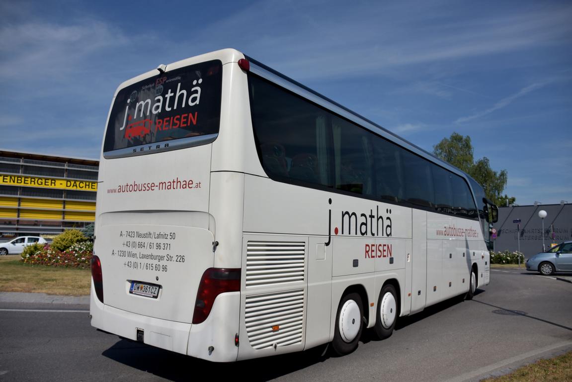 Setra 416 HHD von MATH� Reisen aus �sterreich 06/2017 in Krems.