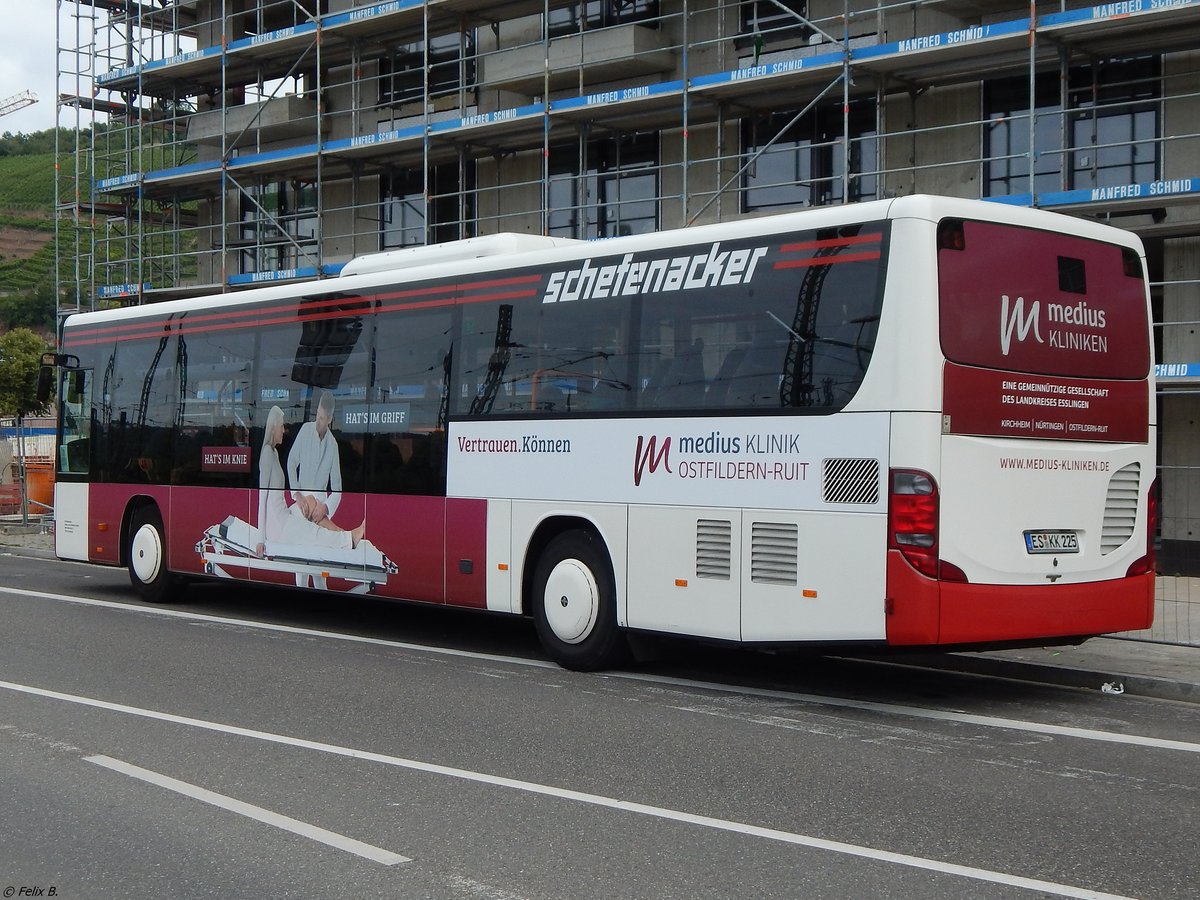 Setra 416 LE Business von Schefenacker aus Deutschland in Esslingen.