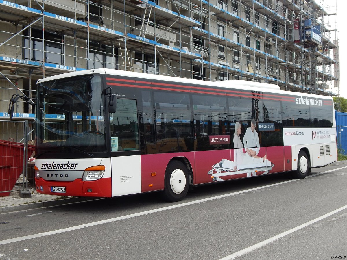 Setra 416 LE Business von Schefenacker aus Deutschland in Esslingen.