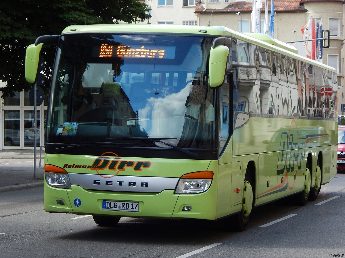 Setra 417 UL von Dirr aus Deutschland in Ulm.