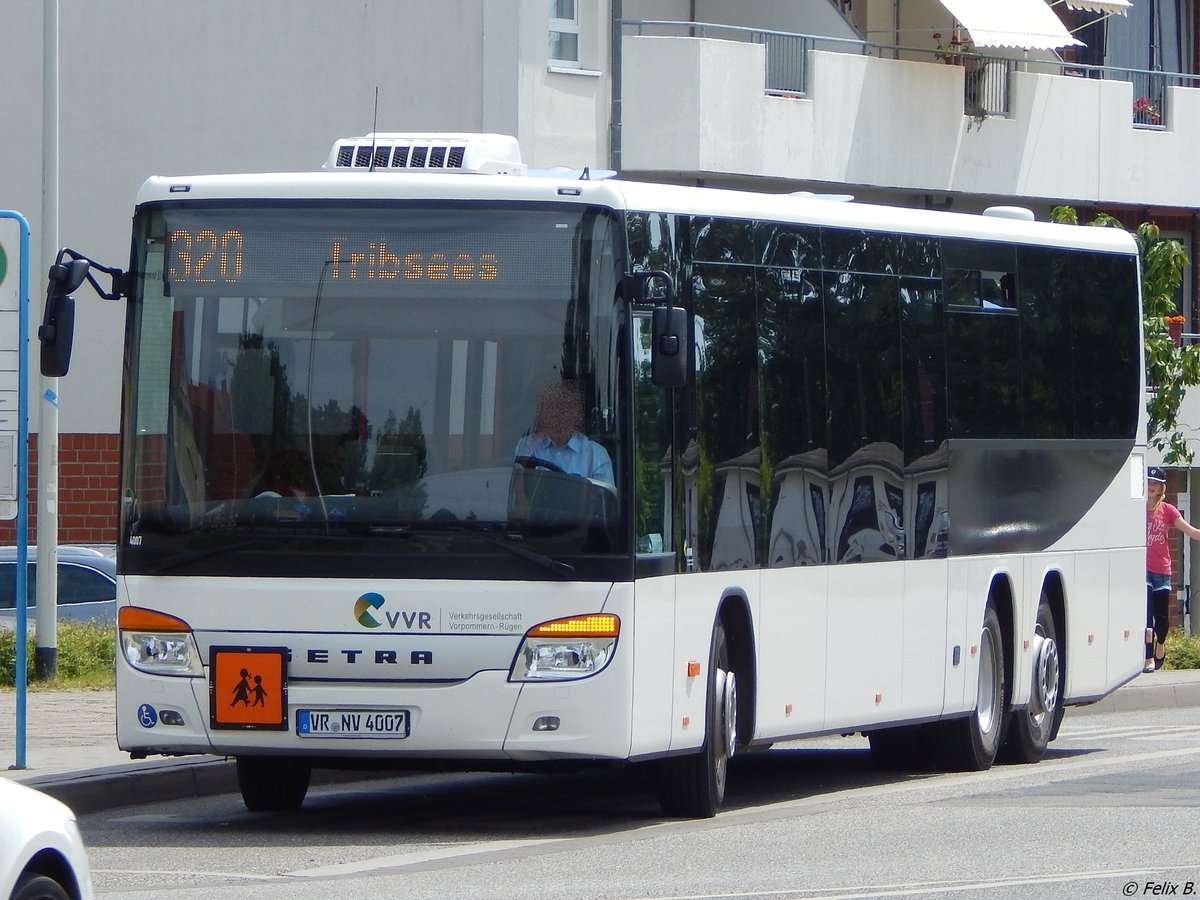 Setra 418 LE Business der VVR in Grimmen.