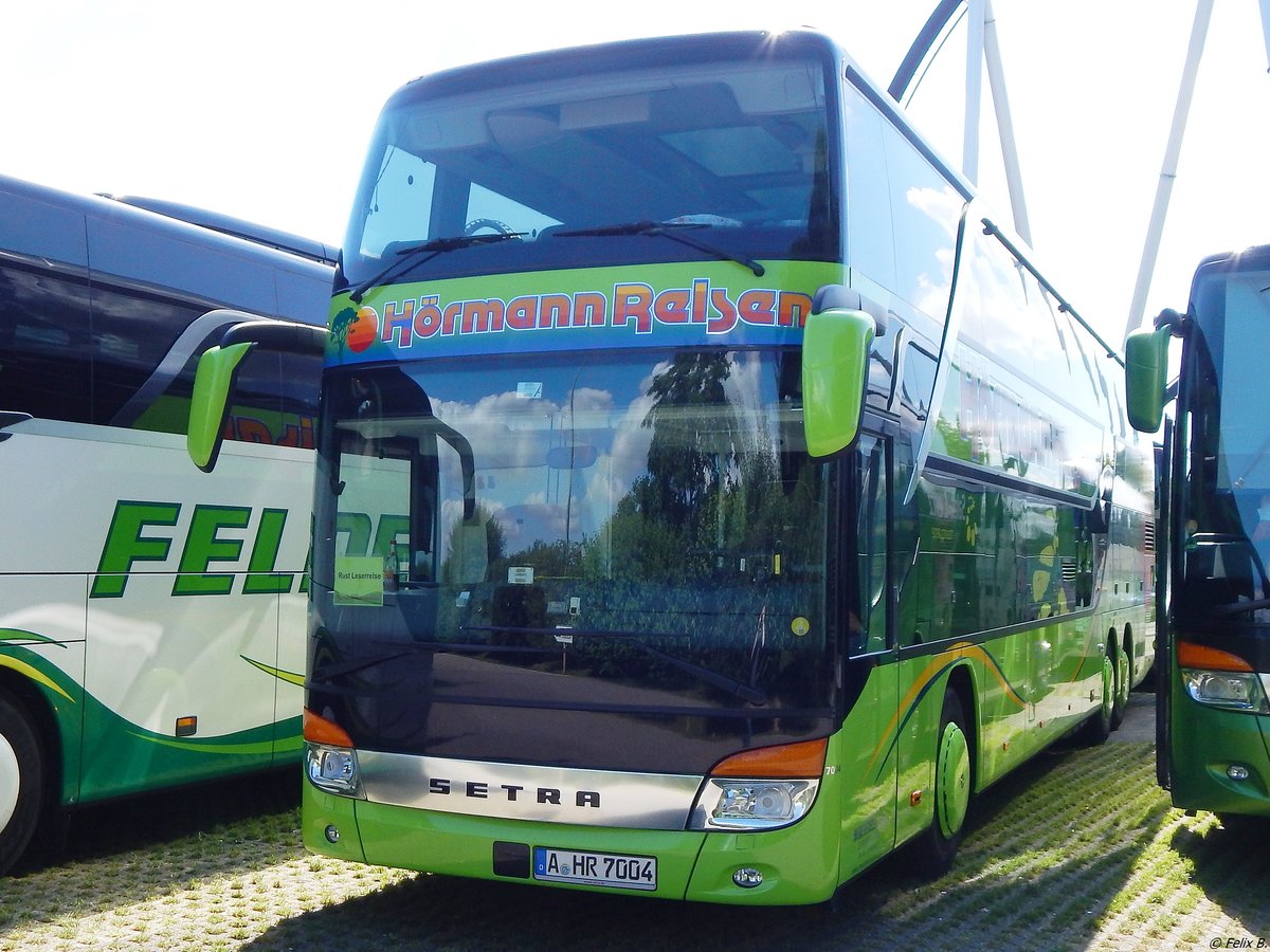 Setra 431 DT von Hörmann Reisen aus Deutschland am Europapark Rust.