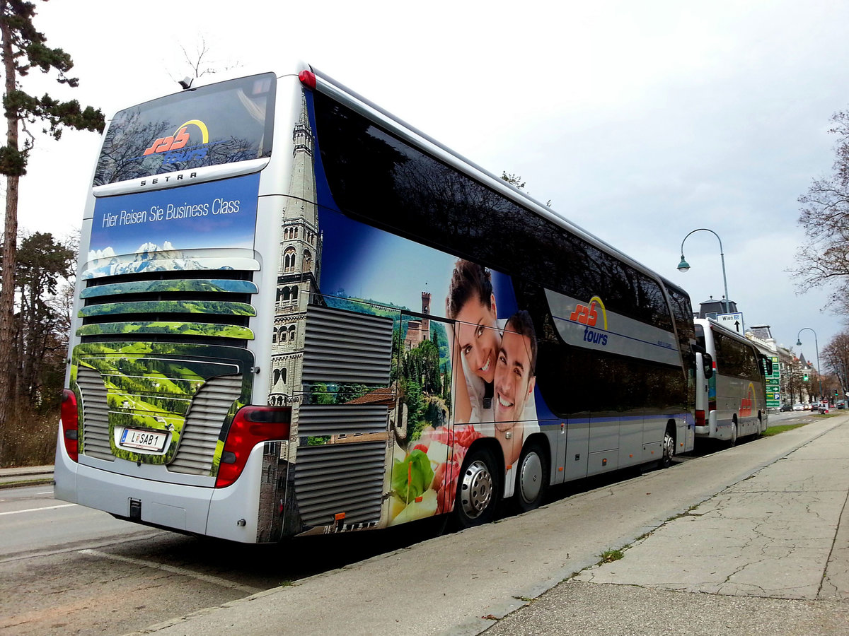 Setra 431 DT von SAB Tours aus �sterreich in Krems.