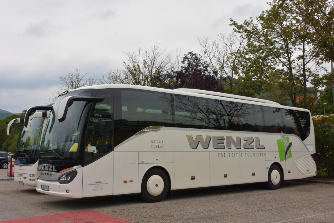 Setra 515 HD von WENZL Reisen aus der BRD 2018 in Krems gesehen.