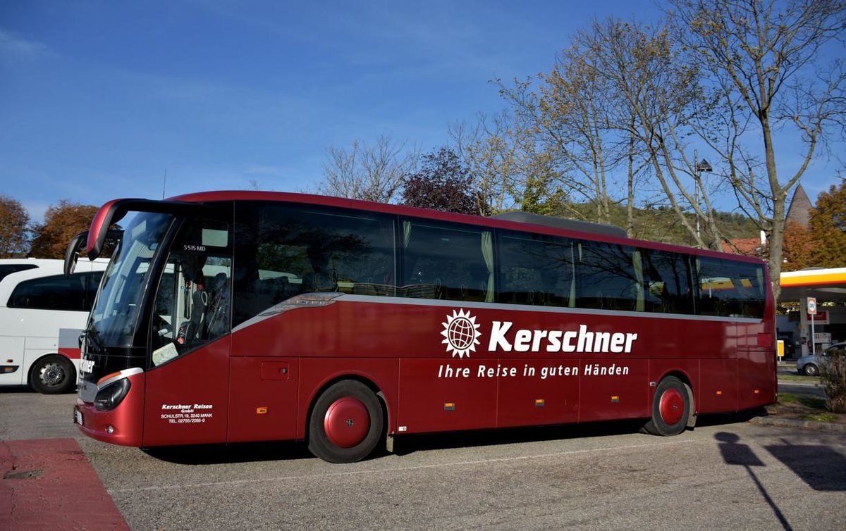 Setra 515 MD von Kerschner Reisen aus �sterreich 10/2017 in Krems.