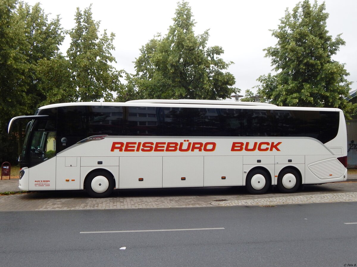 Setra 516 HD von Buck's Reisen aus Deutschland in Neubrandenburg. 