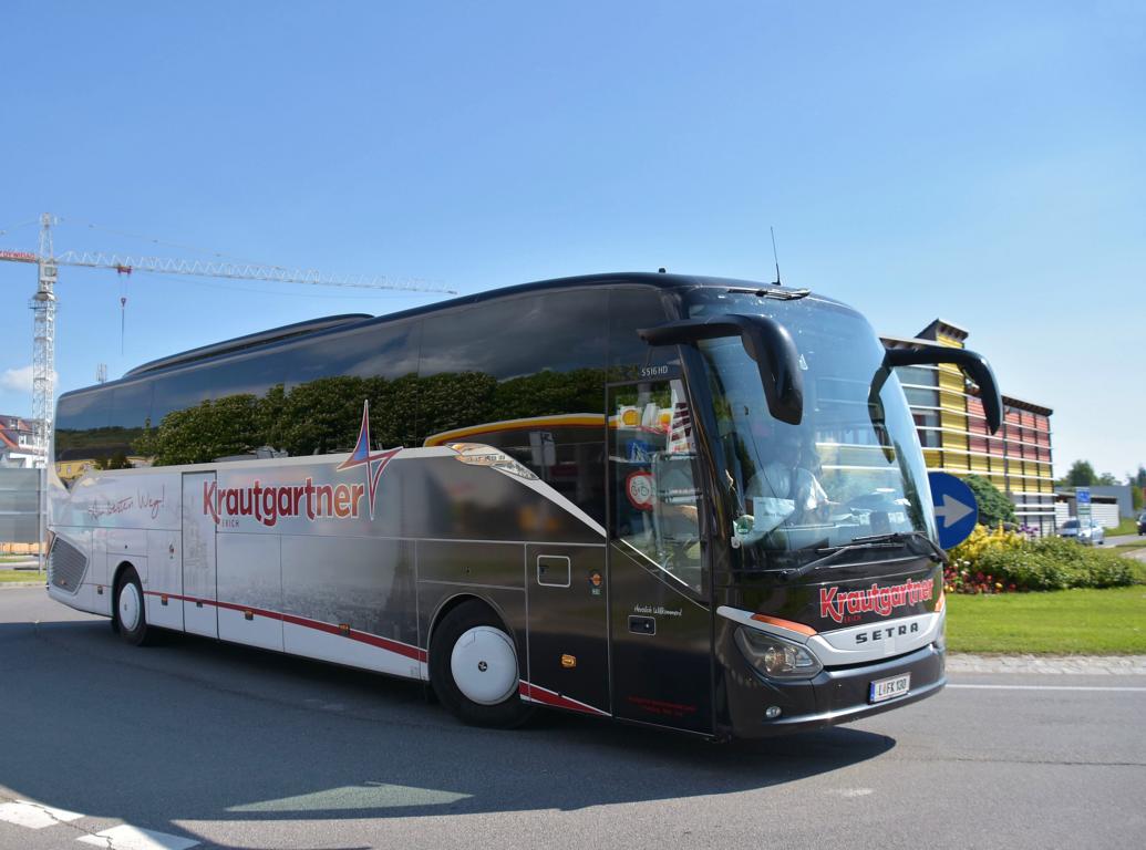 Setra 516 HD von Krautgartner Reisen aus �sterreich in Krems.