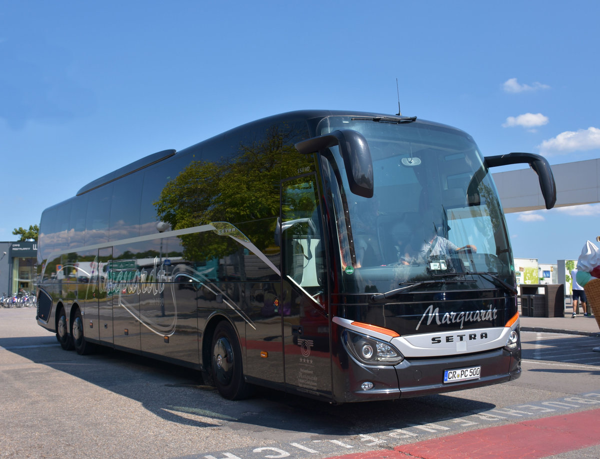 Setra 517 HD von Marquardt Reisen aus der BRD 2017 in Krems.